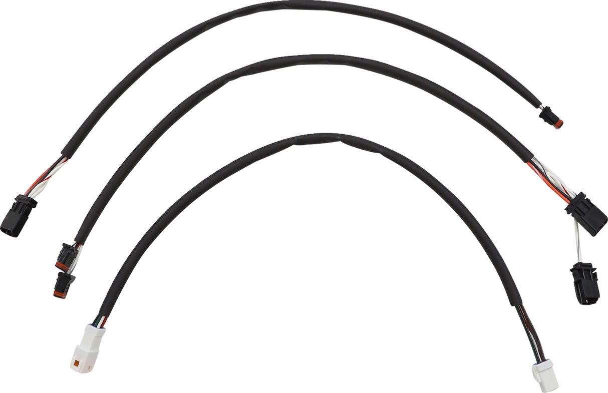 XR Handlebar Installation Kit - 15"-17" Ape Hangers - '21-'24 FLTR - Stainless Steel/Chrome