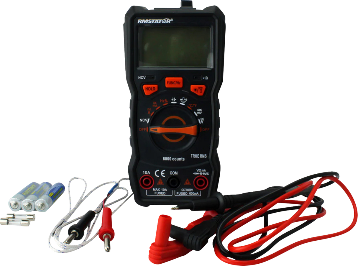 Digital Multimeter and Voltage Peak Reading DVA Adapter Kit