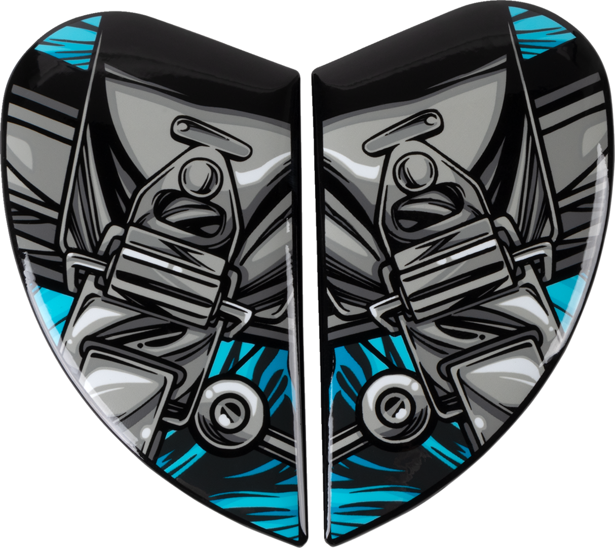 Airframe Pro™ Helmet Side Plates — Outbreak