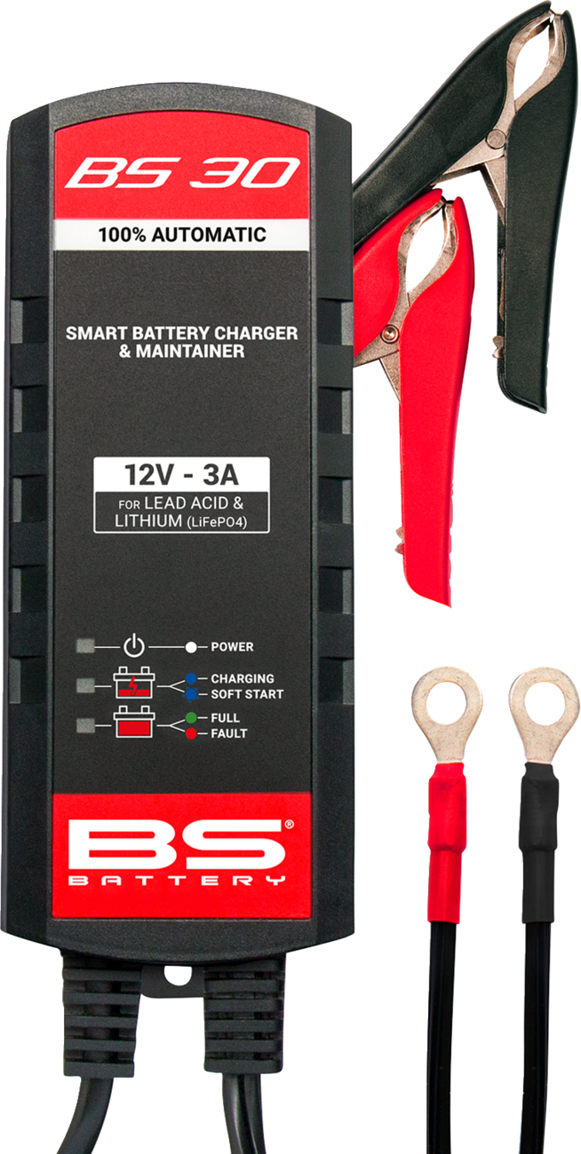 BS30 Smart Battery Charger & Maintainer