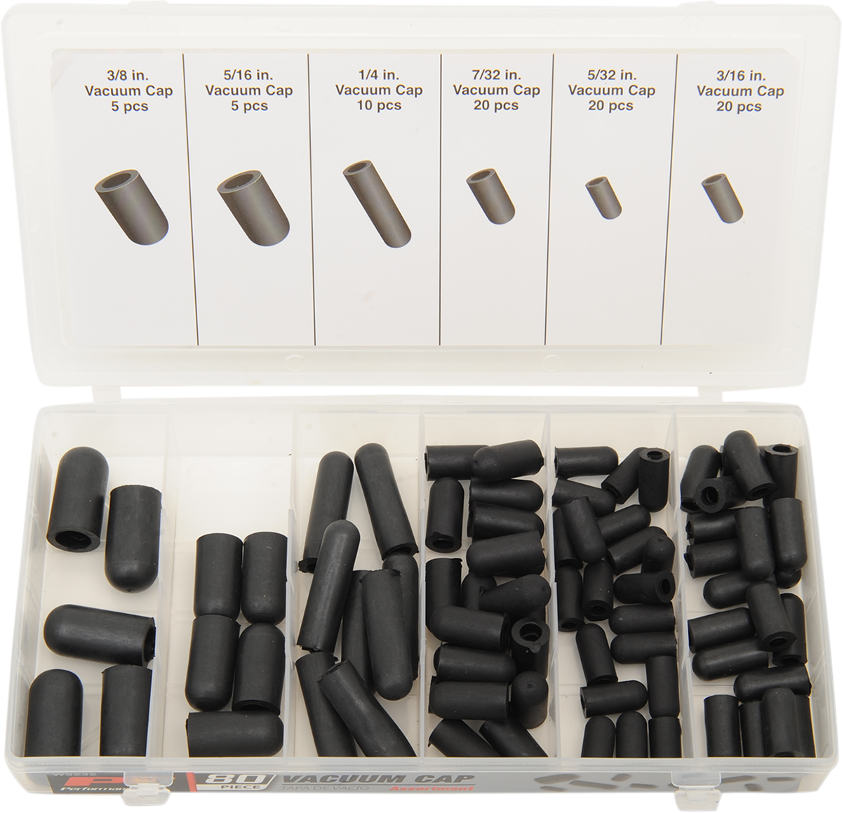 Vacuum Cap Assortment