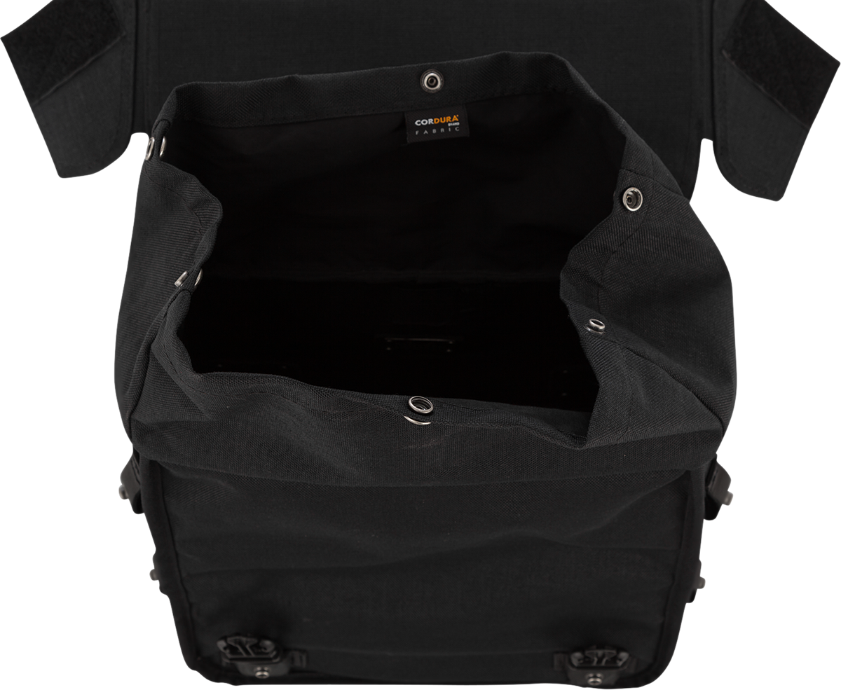 Throw-over Saddlebag — Cordura/Leather