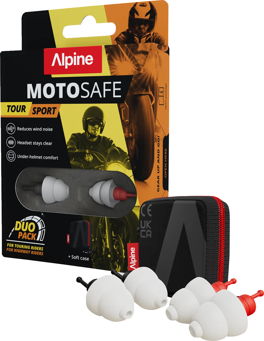 MotoSafe Duo Earplugs Pack