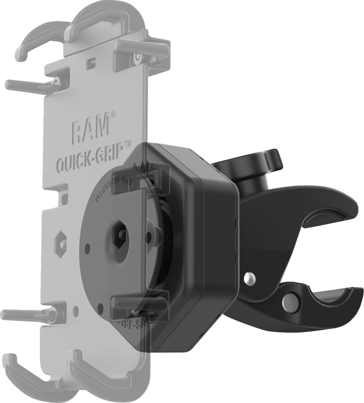 Tough-Claw™ Small Clamp Base with Vibe-Safe™ Adapter