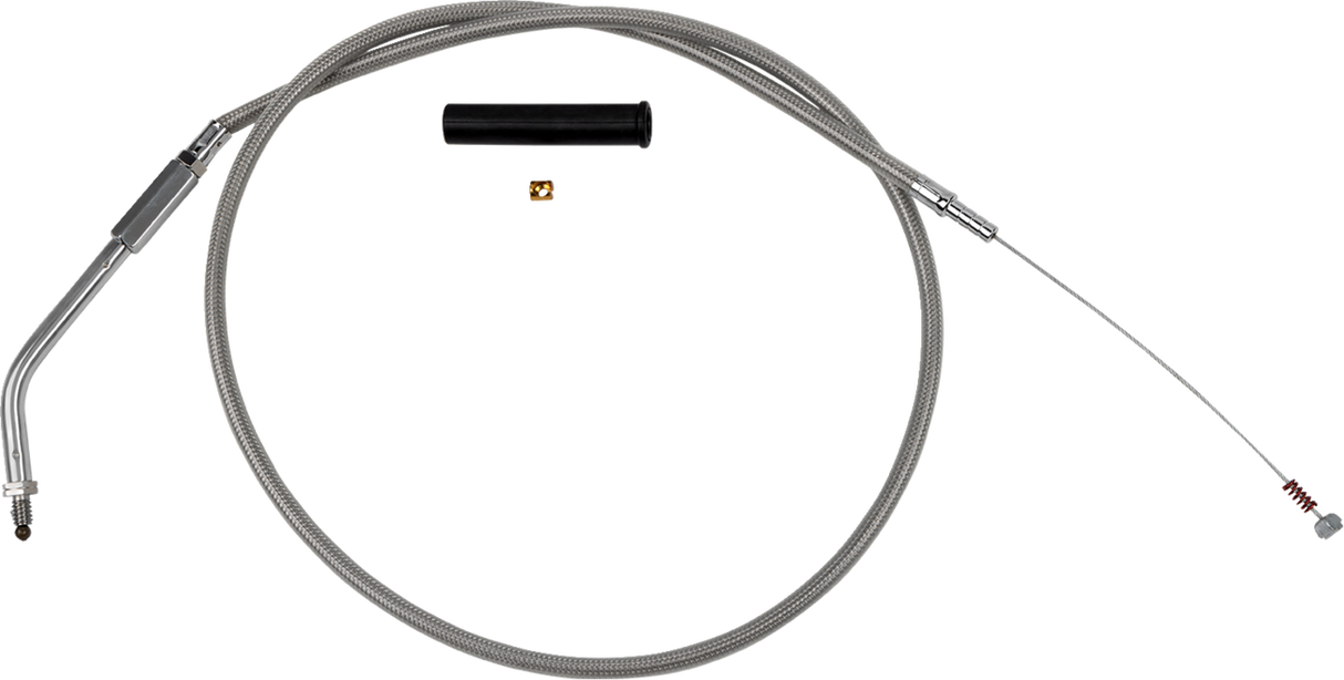 Stainless Braided Idle Cable