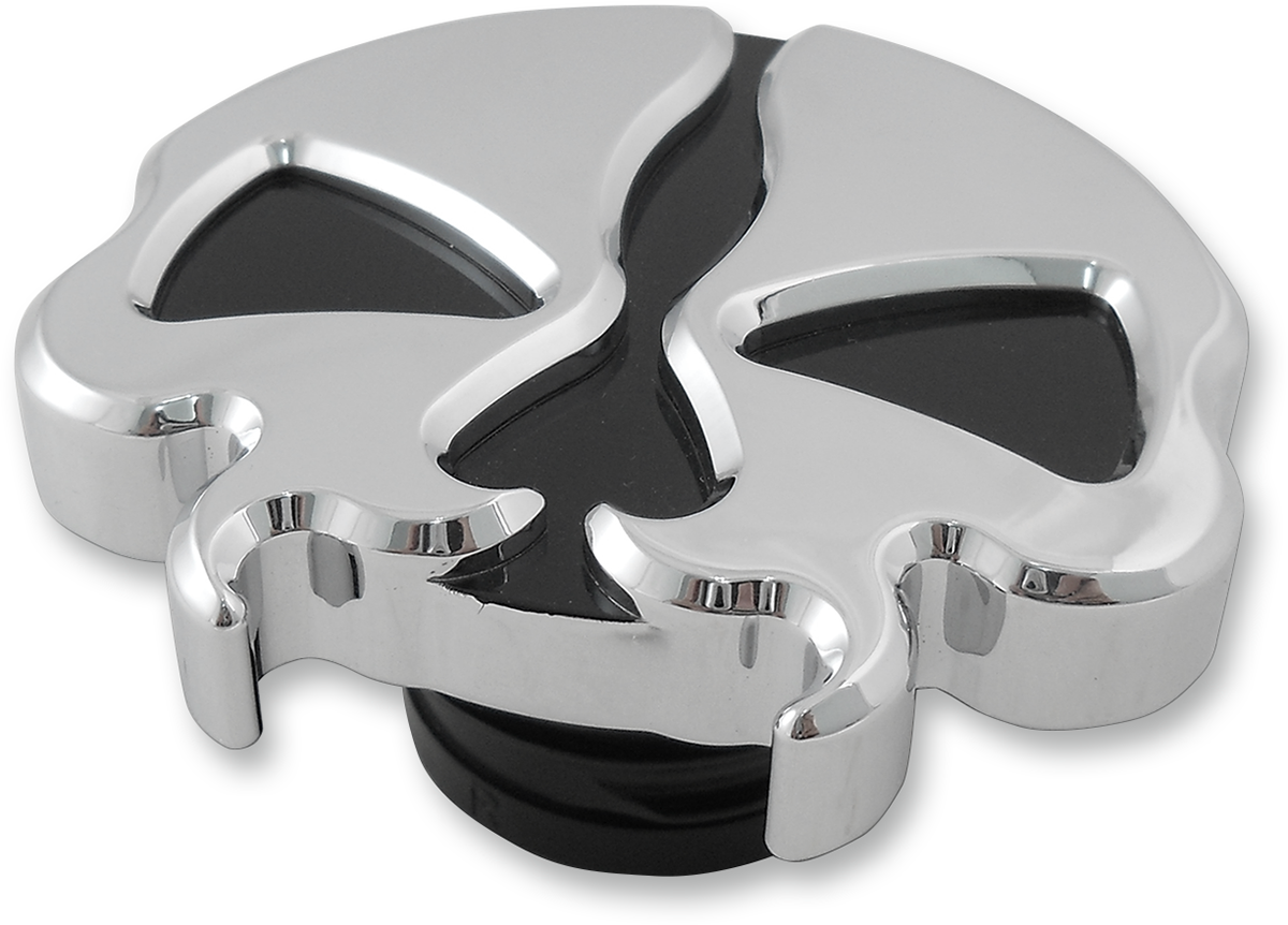 Split Skull Gas Cap — Non-Vented