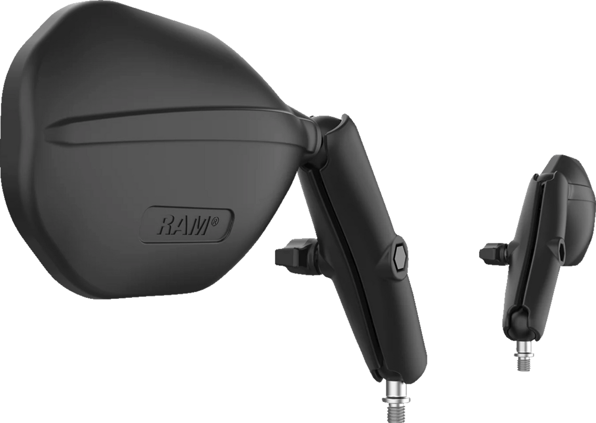 Tough-Mirror™ Kit with M10-1.25 Bases - Long Arm