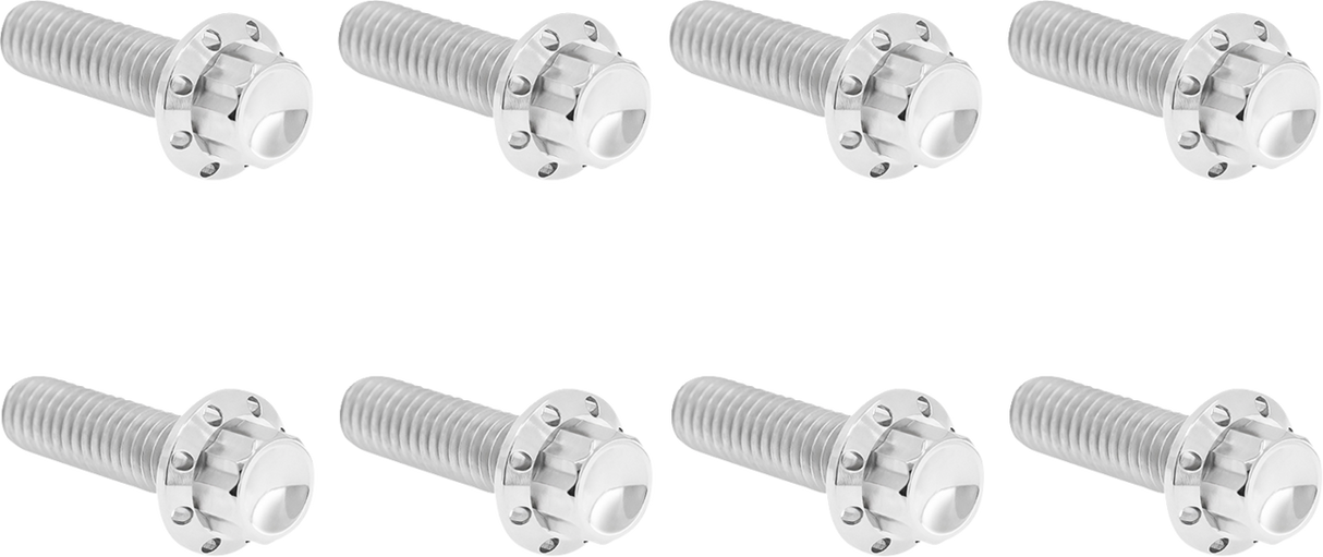 Transmission Trap Door Titanium 12-Point Bolt Kit β For M8 Models