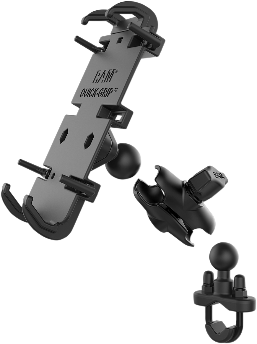 Quick Grip™ Phone Mount with U-Bolt Base