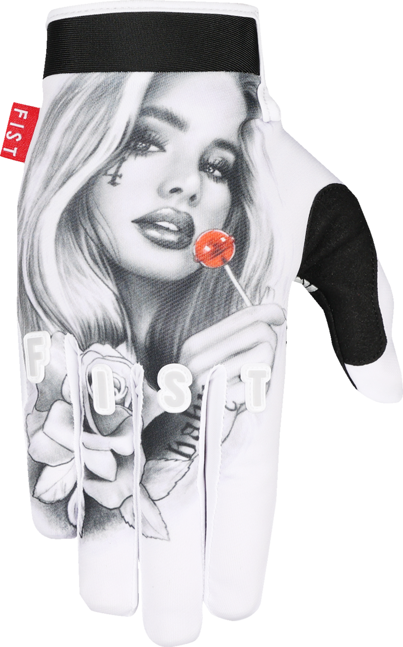 Strapped Hannah Roberts Red Label Eye Candy Gloves