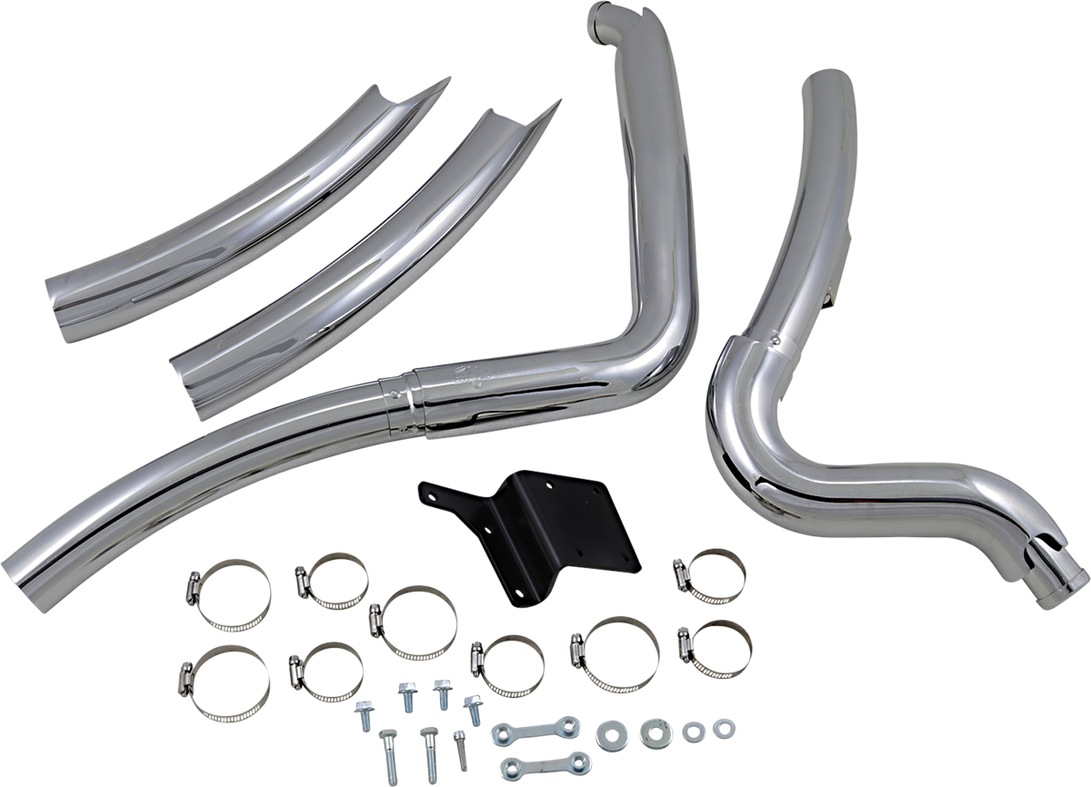 2-into-2 Big Radius Exhaust System