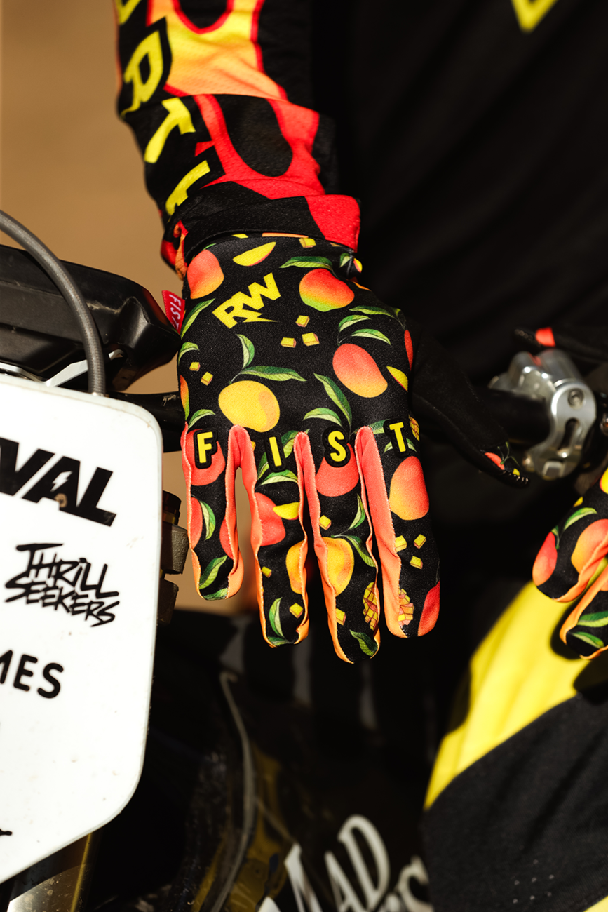 Strapped R-Willy Red Label Mango Madness Gloves