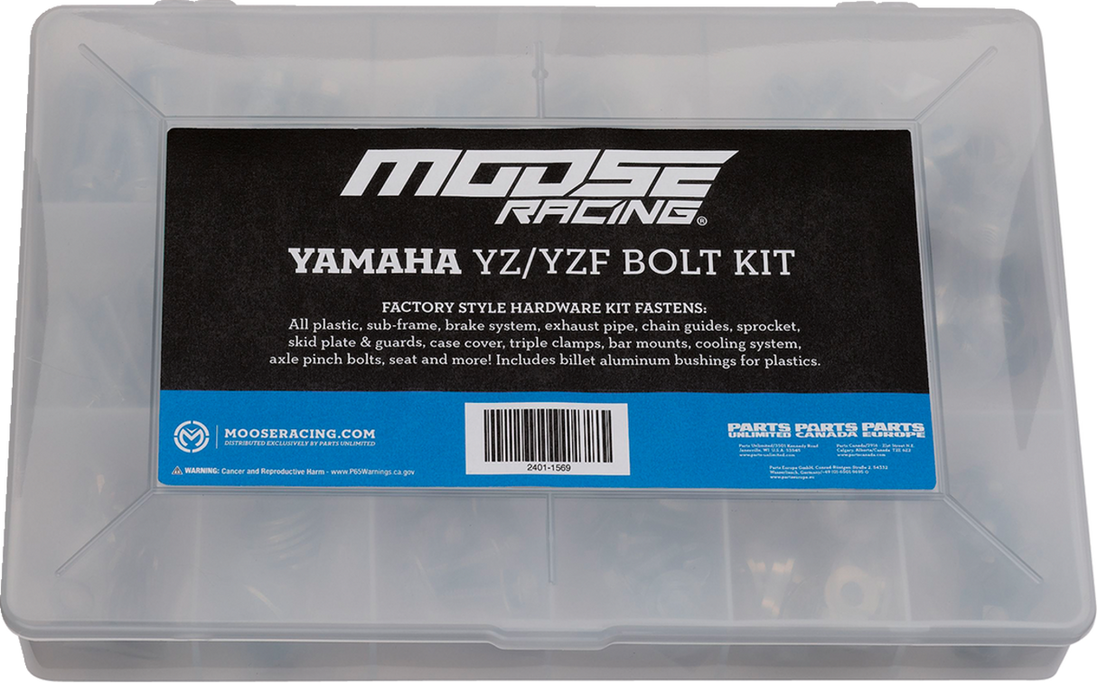M1 YZ/YZF/WR Bolt Kit