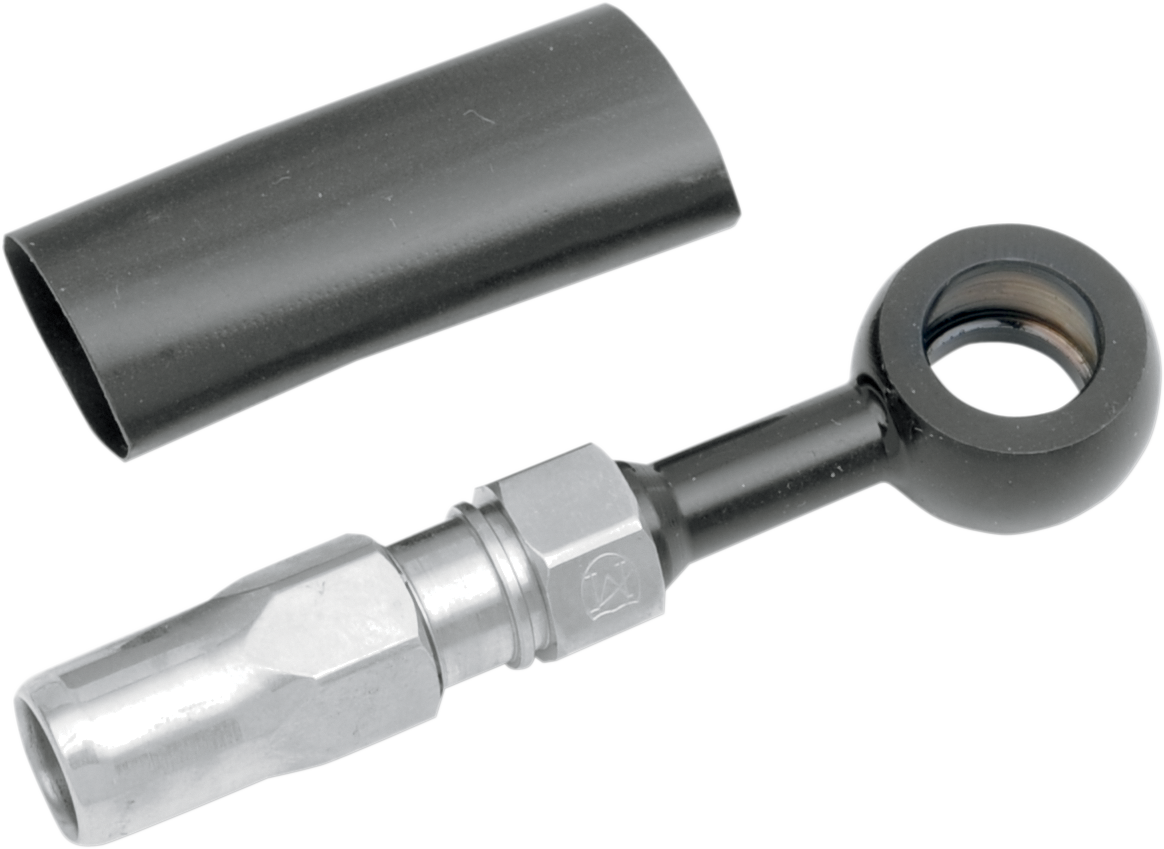 BYO Brake Banjo - 10mm-180° - Black