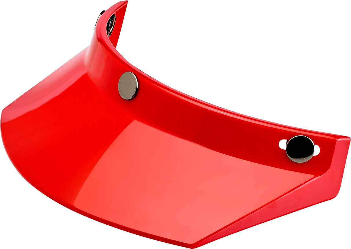 3-Snap Moto Helmet Visor