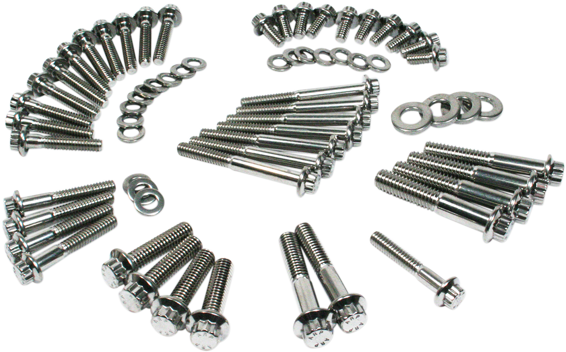 Dress-Up 12-Point External Primary/Transmission Engine Fastener Kit