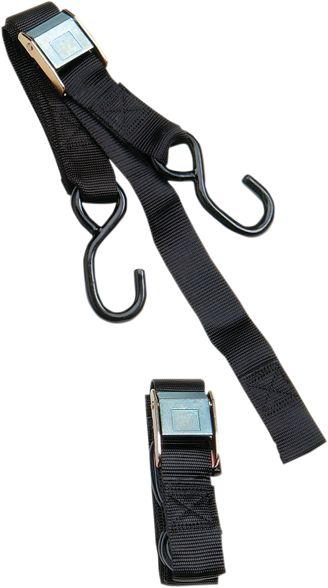 1-1/2" Heavy-Duty Cam Buckle Tie-Downs with Built-In Assist