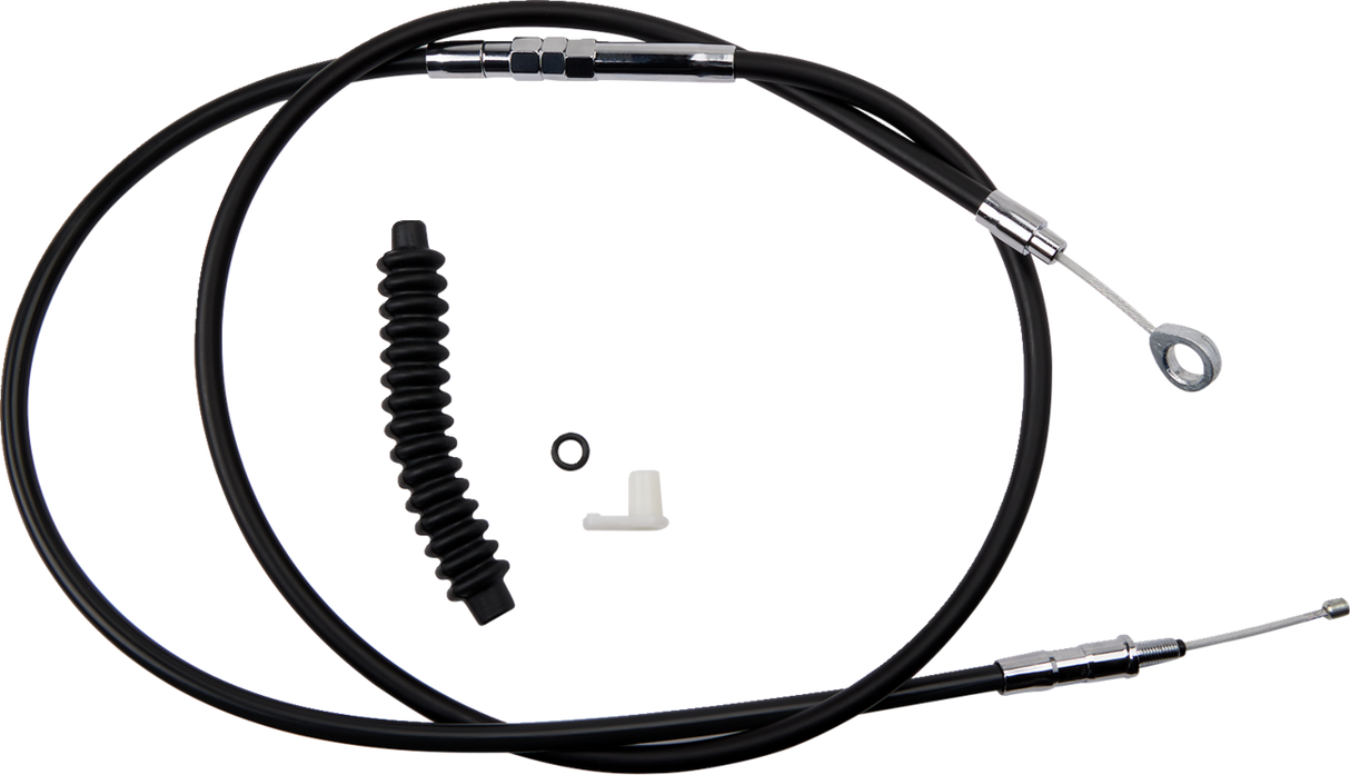 High-Efficiency Black Vinyl Clutch Cable