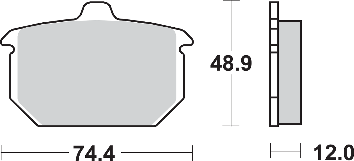 Ceramic Harley/Buell Brake Pads