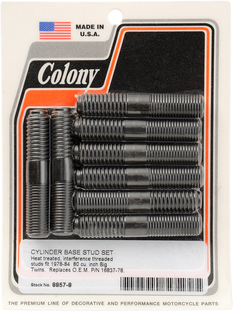 Replacement Cylinder Base Studs