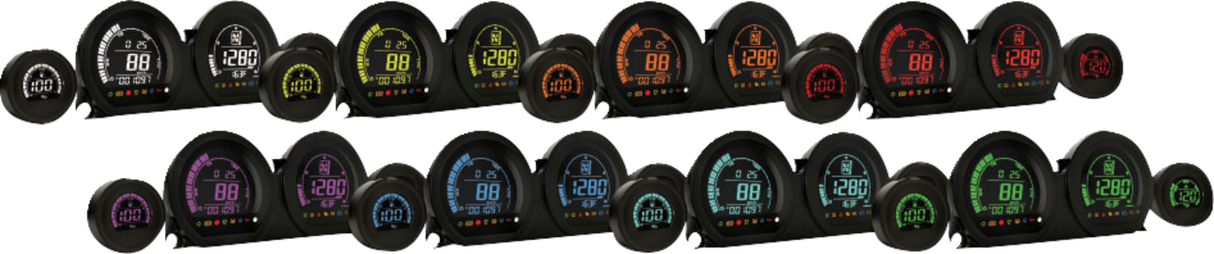 HD-03 - Four-Piece LCD Gauge Kit