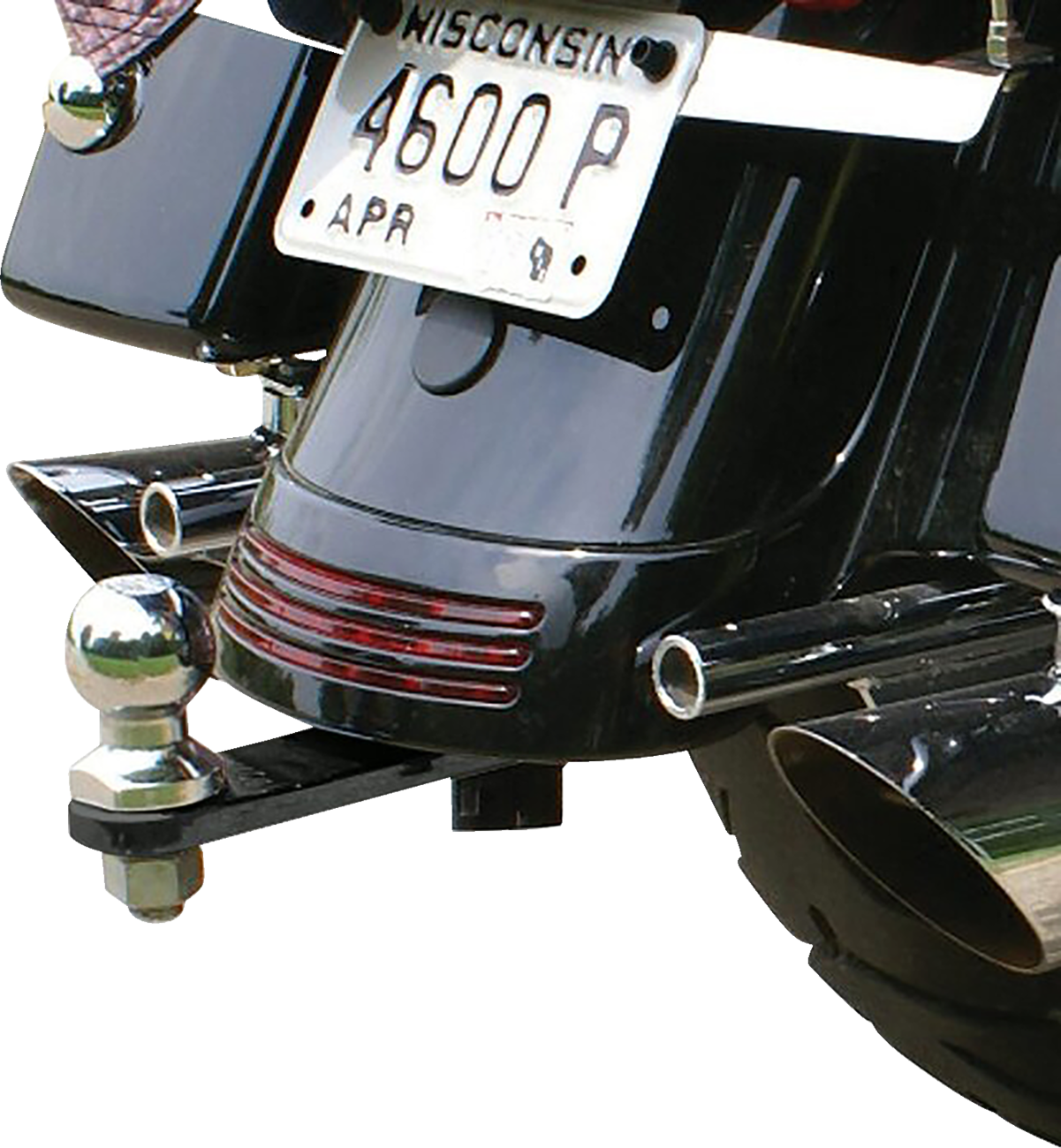 Vertical Receiver-Style Trailer Hitch