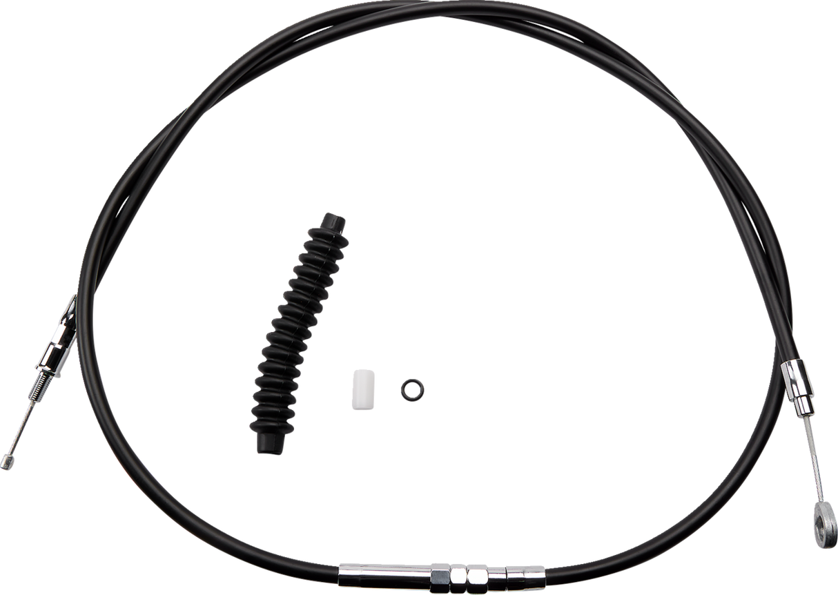 High-Efficiency Black Vinyl Clutch Cable