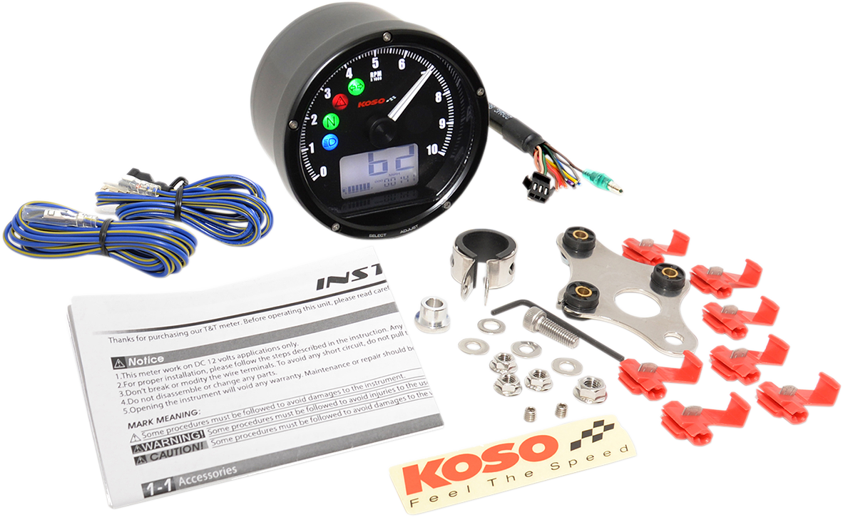 TNT-01 Electronic Speedometer/Tachometer