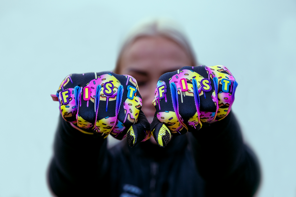 Strapped Caroline Buchanan Red Label Sprinkle Fades Gloves