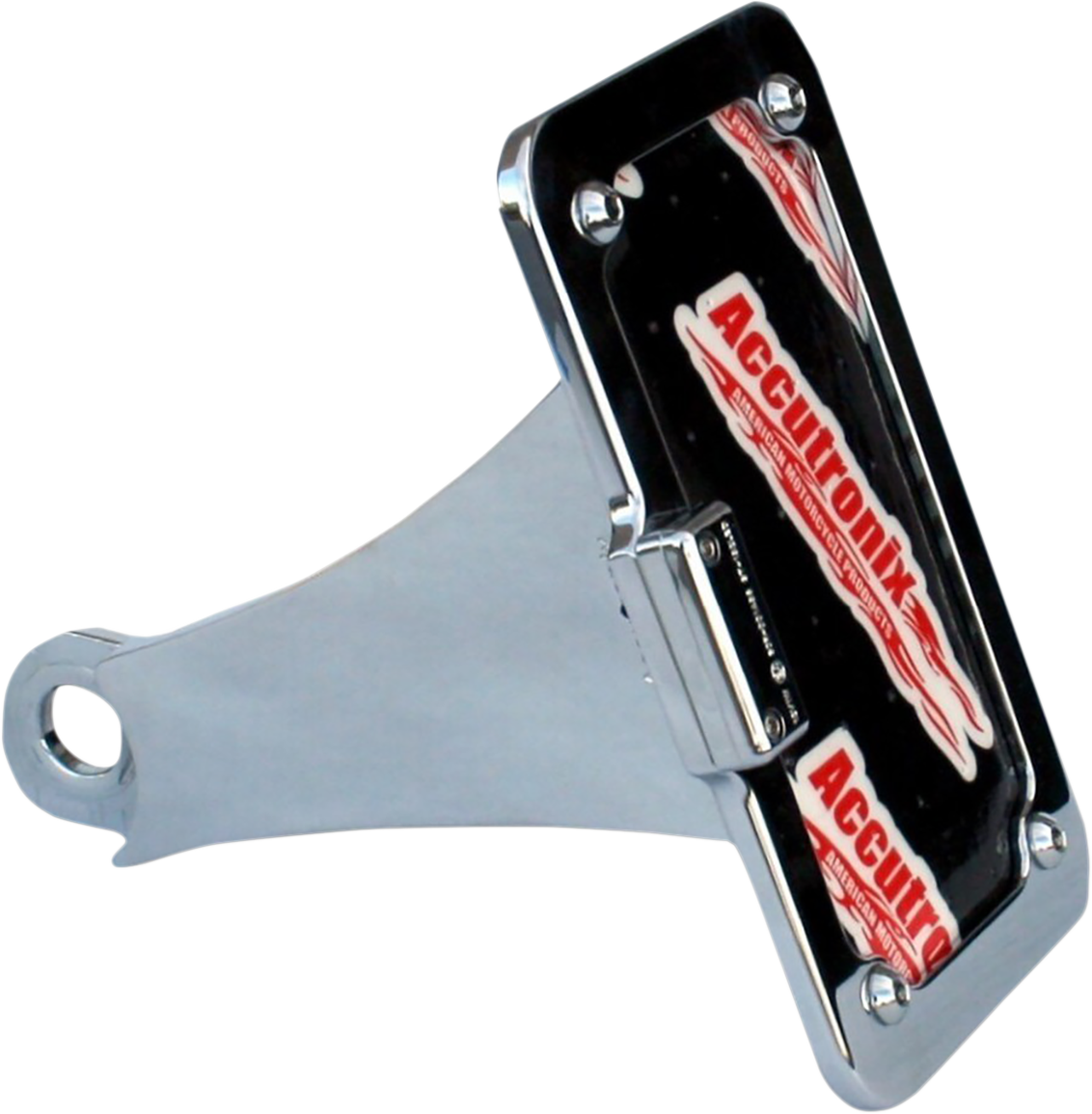 Side Mount License Plate with LED Tag Light