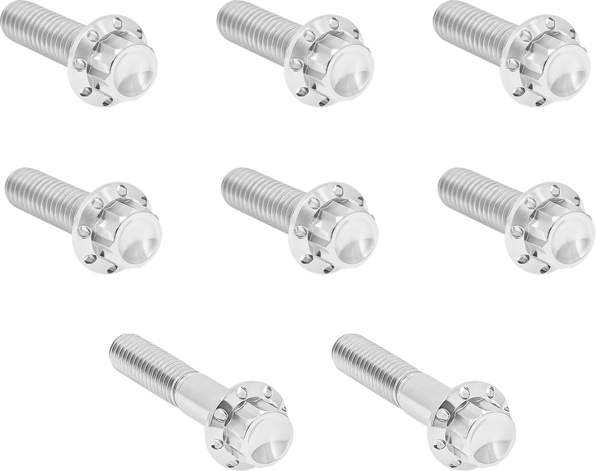 Transmission Trap Door Titanium 12-Point Bolt Kit β For 6-Speed Transmission