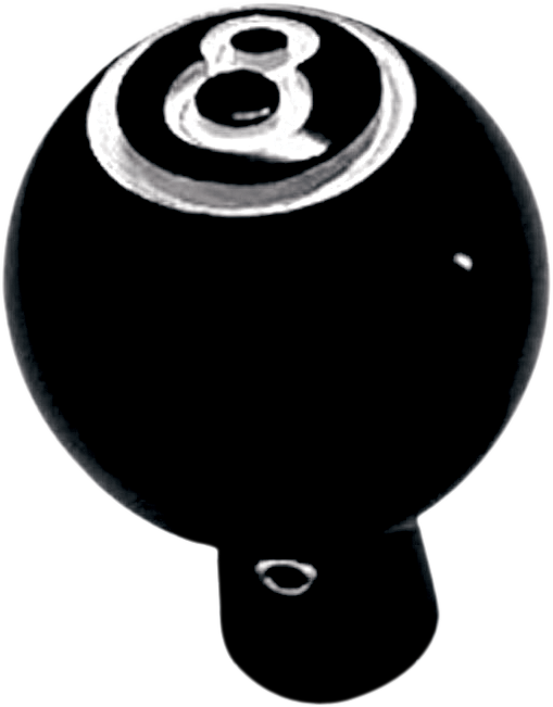 Billet Choke Cable Knob β Eight Ball