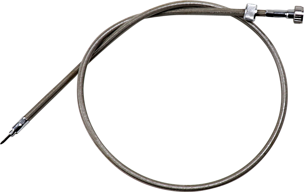 Armor Coat Braided Stainless Steel Speedometer Cable for Harley-Davidson
