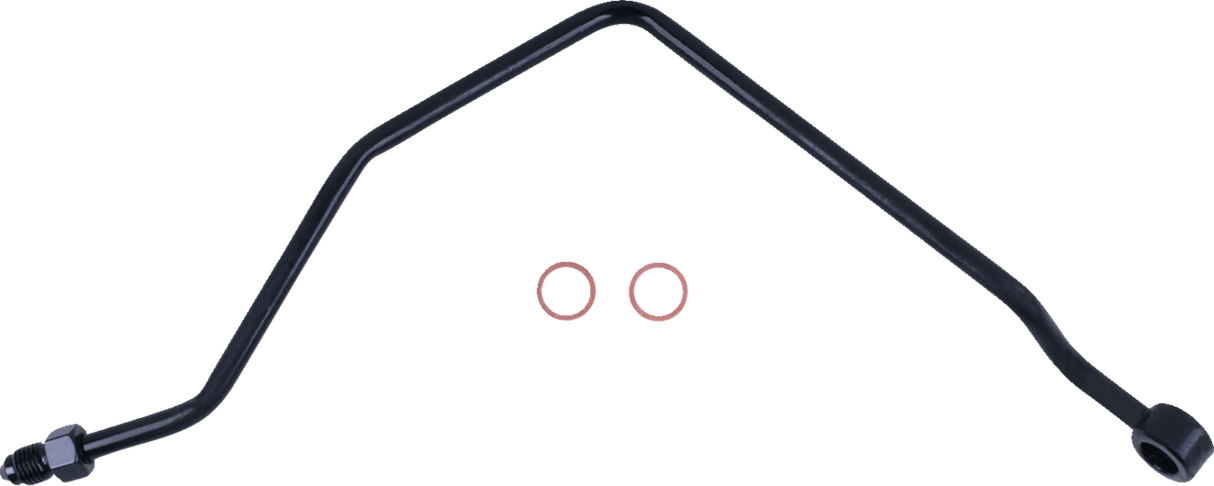 Brake Line - Adaptor HCU to Caliper - Rear - Black Pearl
