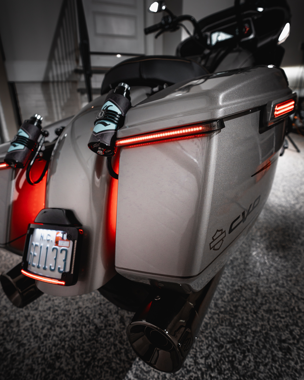 Low-Profile LED Saddlebag Lights