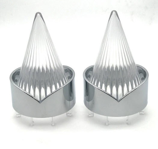 Screw In Style Big Chrome Clear Burner (FREE SHIPPING)