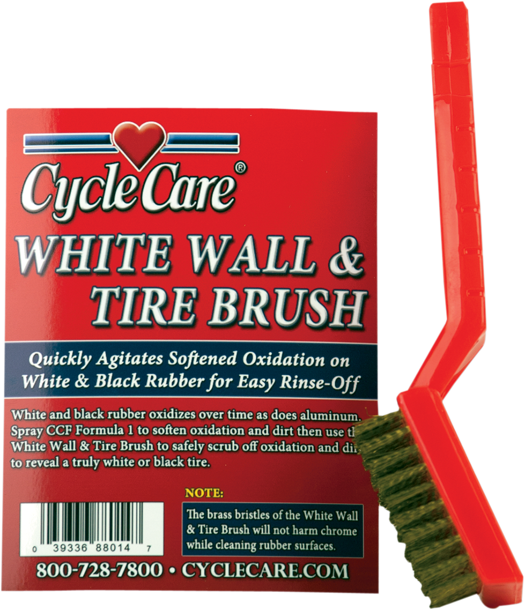 Whitewall and Tire Brush