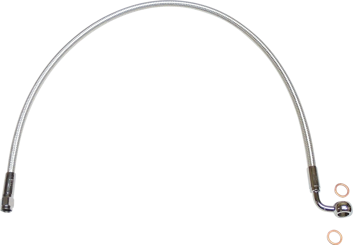 Brake Line - 10 mm-90° - 23" - Sterling Chromite II