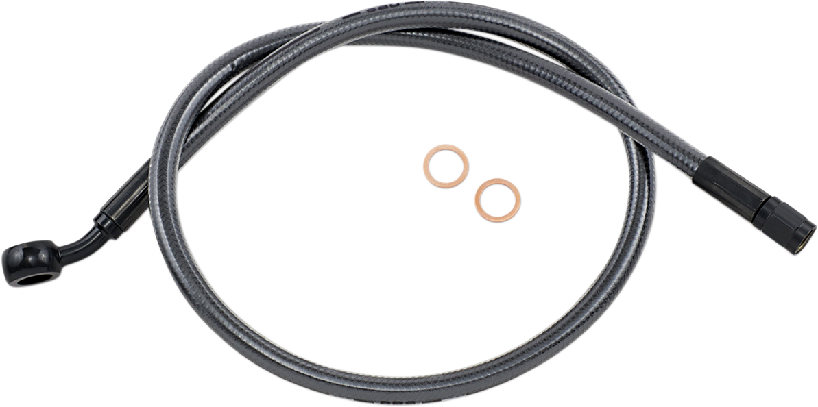 Brake Line - 10 mm-35° - 27" - Black Pearl