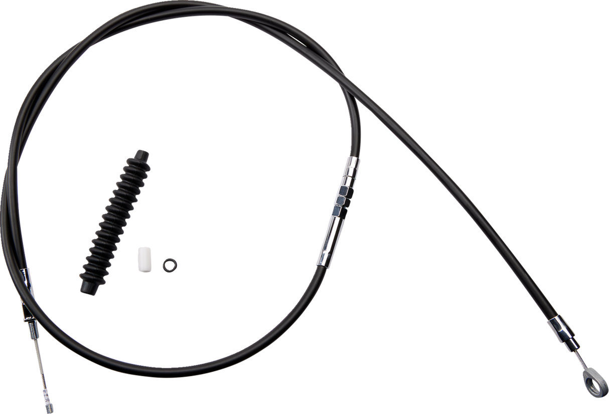 High-Efficiency Black Vinyl Clutch Cable