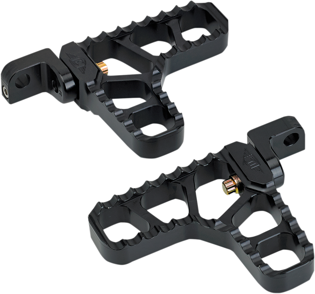 Adjustable Serrated Billet Foot Pegs