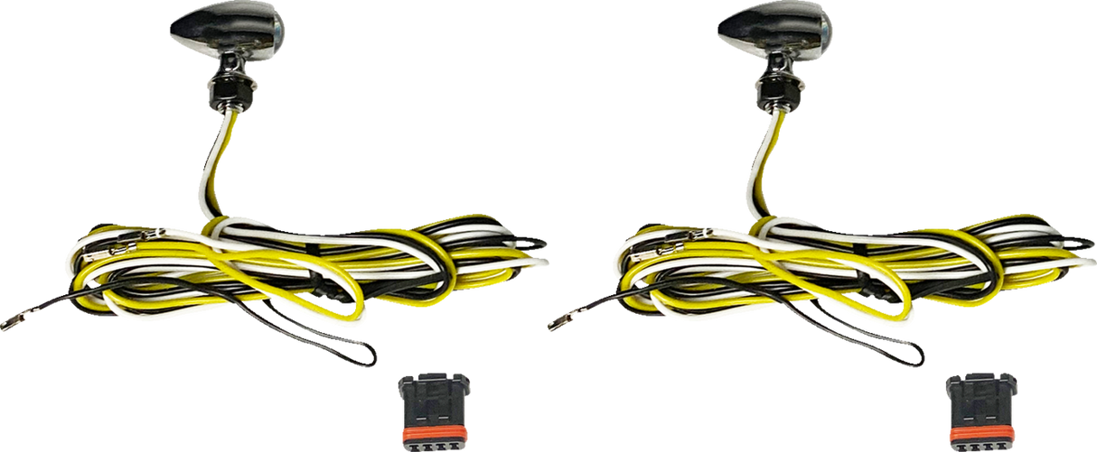 Micro Bullet dual Color LED Turn Signals