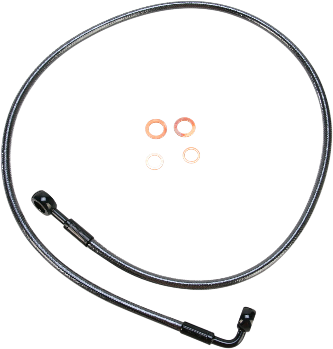 Brake Line - 180/90° - 46" - Black Pearl