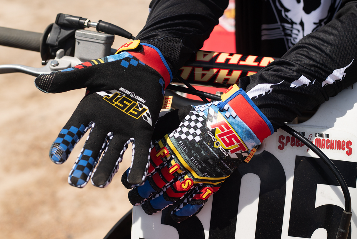 Strapped Speedway Gloves