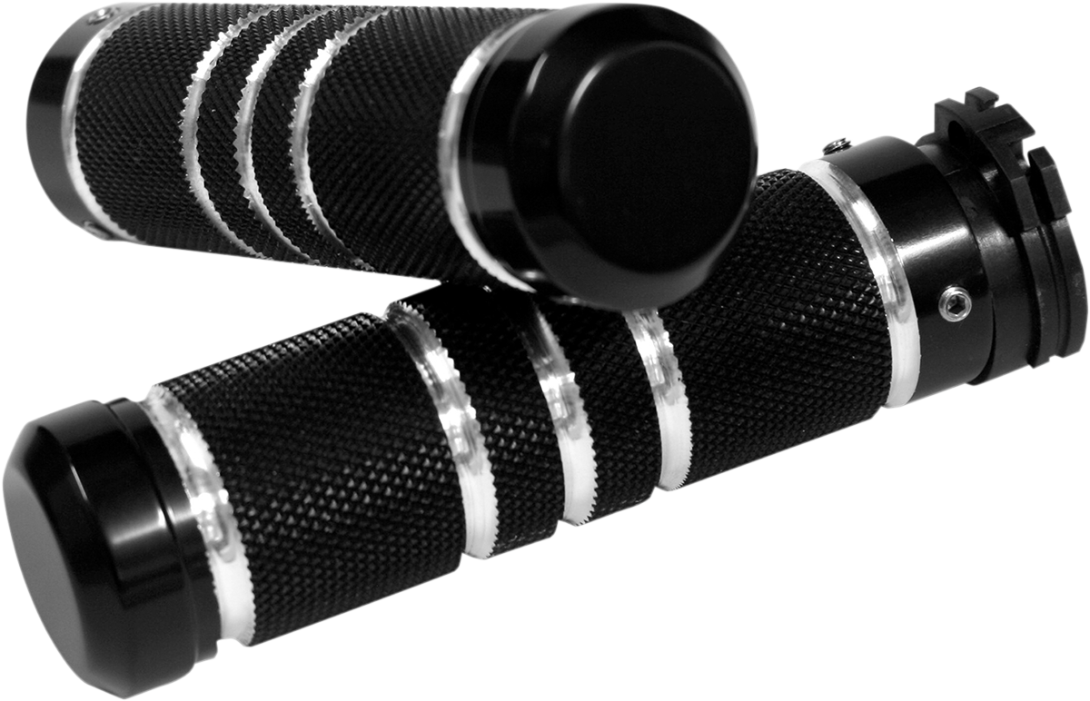 Knurled Grooved Custom Grips