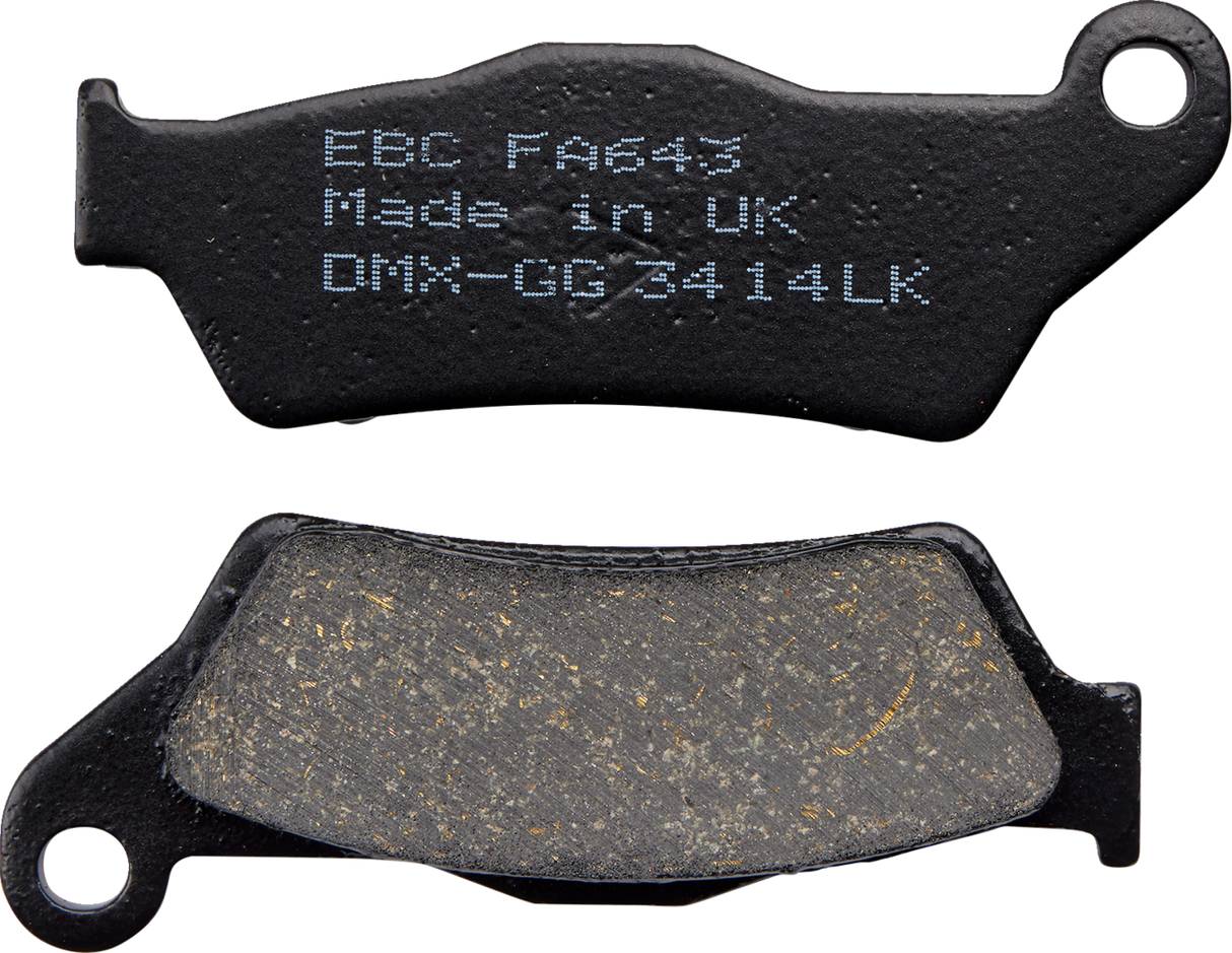 Organic Harley/Buell Brake Pads