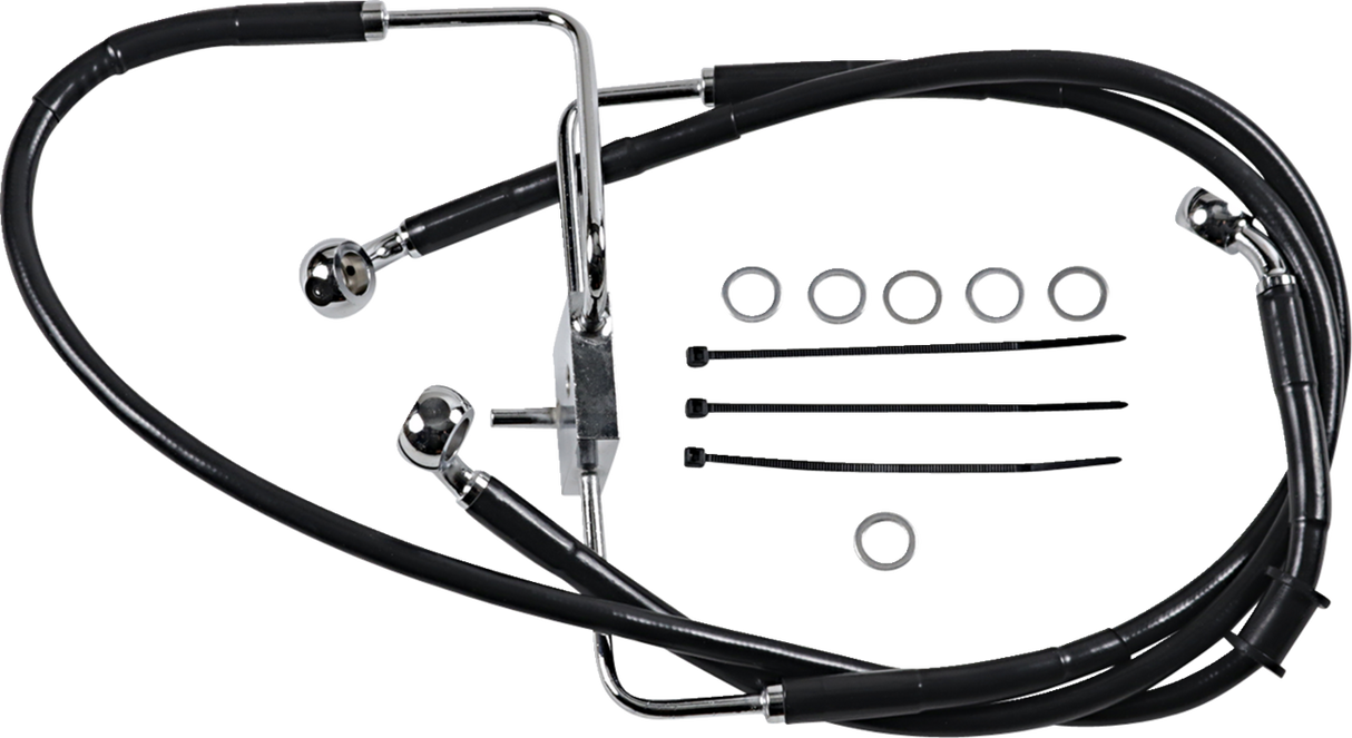 Extended Length Stainless Steel Brake Line