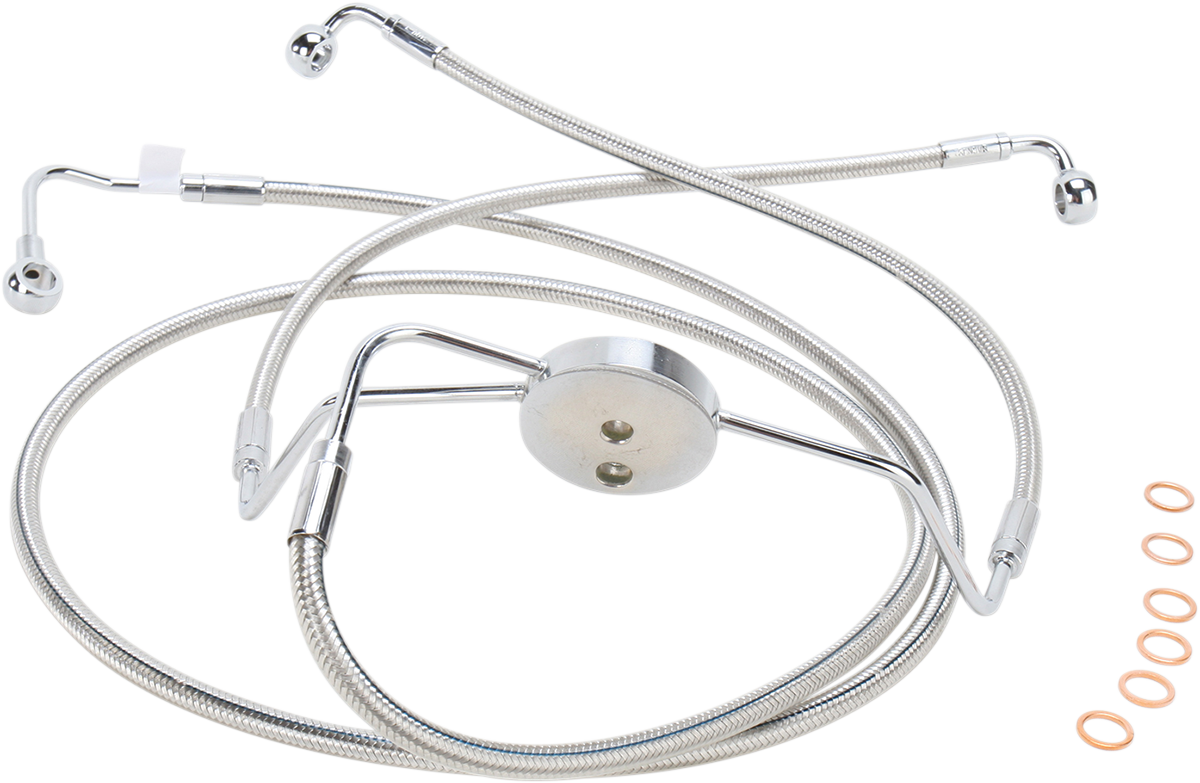 Brake Line - Polished Stainless