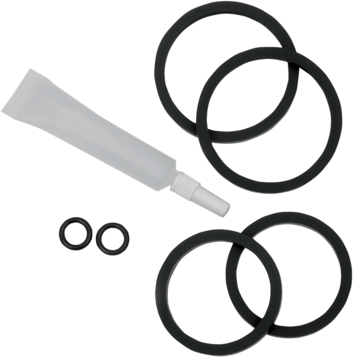 Four-Piston Differential-Bore Caliper Replacement Rubber Parts