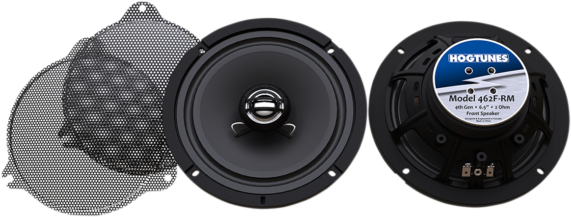 Front Speakers With Grills